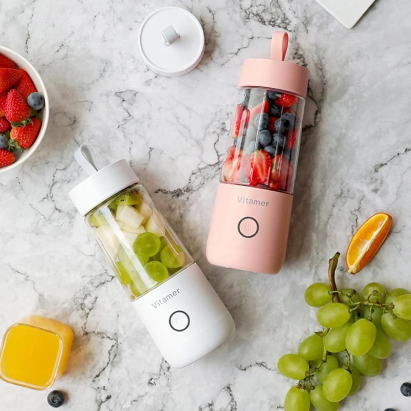 350ml Portable Blender Juicer Electric USB rechargeable