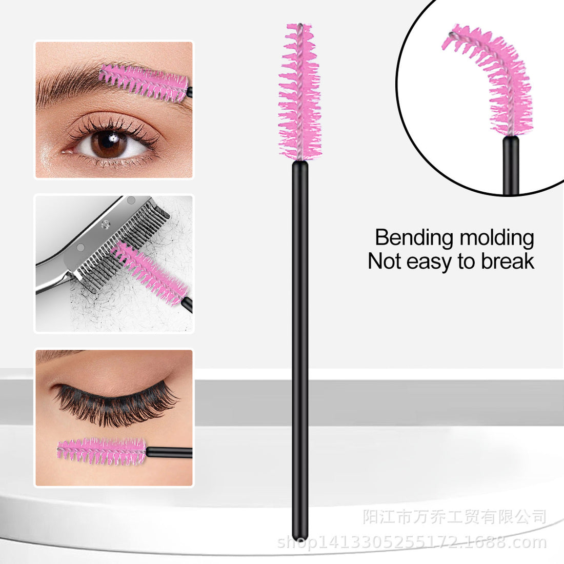 Eyebrow Trimmer Eyebrow Blade With Brow Groomer Small Comb Makeup Scissors Eye-brow Knife